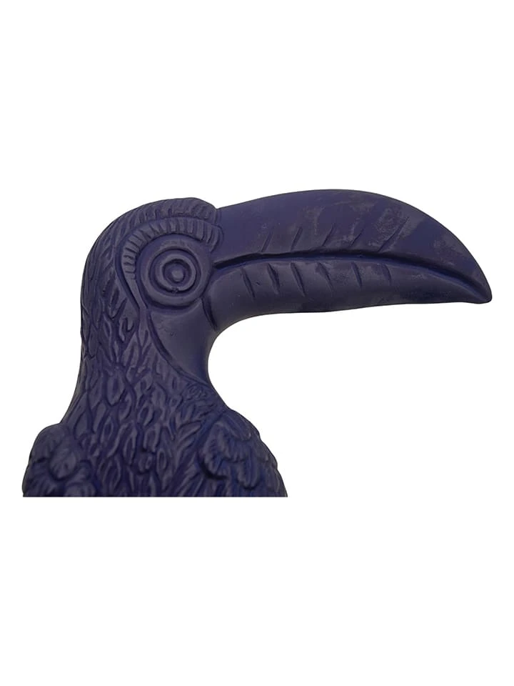 Wanddeko "Tucan" In Dunkelblau - (B)15 X (H)32 X (T)3,5 Cm – Bild 2