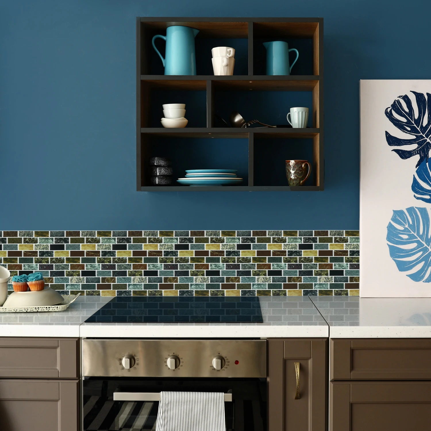 10x Fliesenaufkleber "Design B" In Mehrfarbig – Bild 2