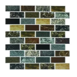 10x Fliesenaufkleber "Design B" In Mehrfarbig