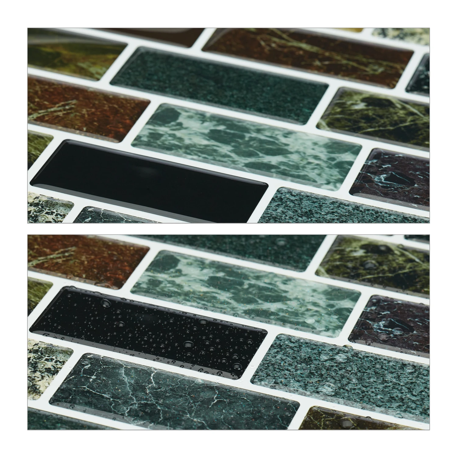 10x Fliesenaufkleber "Design B" In Mehrfarbig – Bild 7