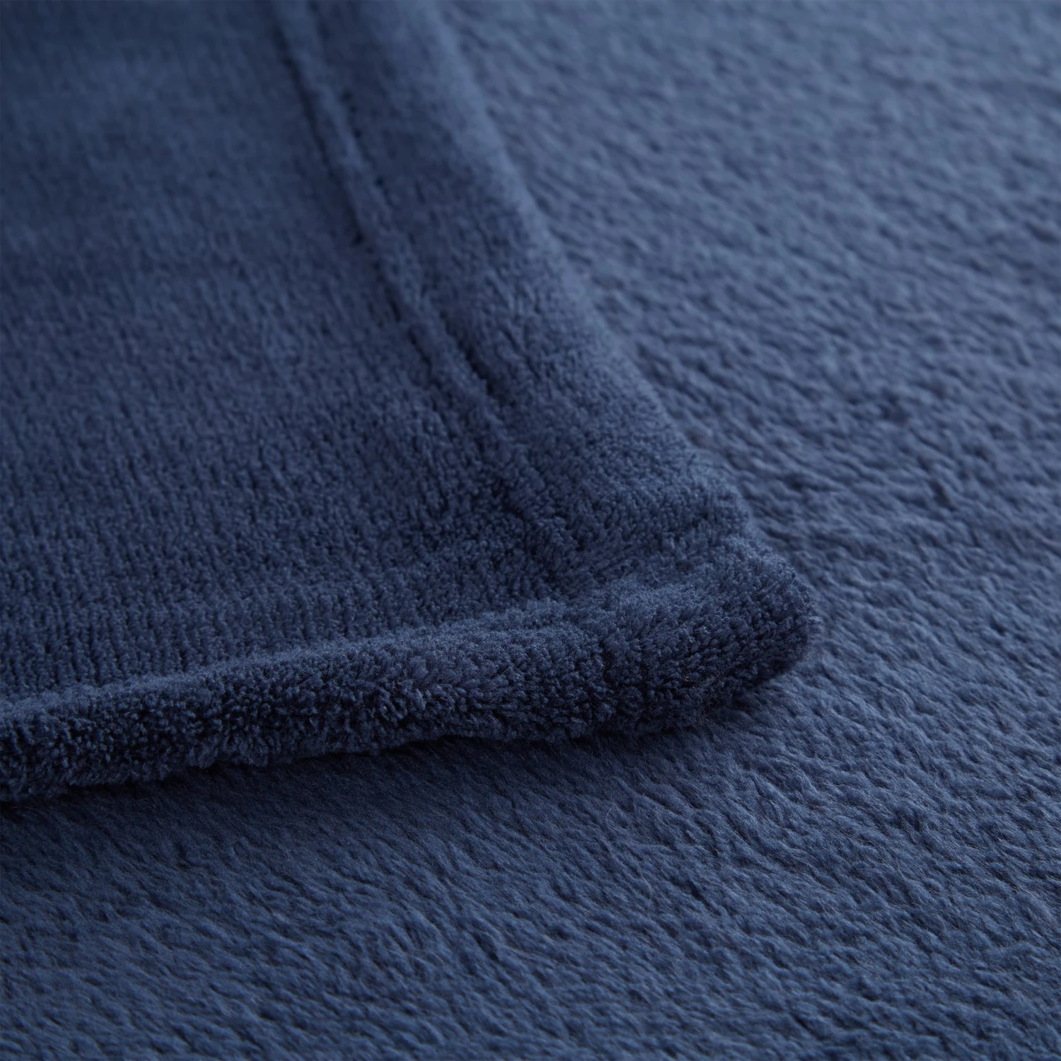 1x Kuscheldecke In Dunkelblau - (B)200 X (T)220 Cm – Bild 4