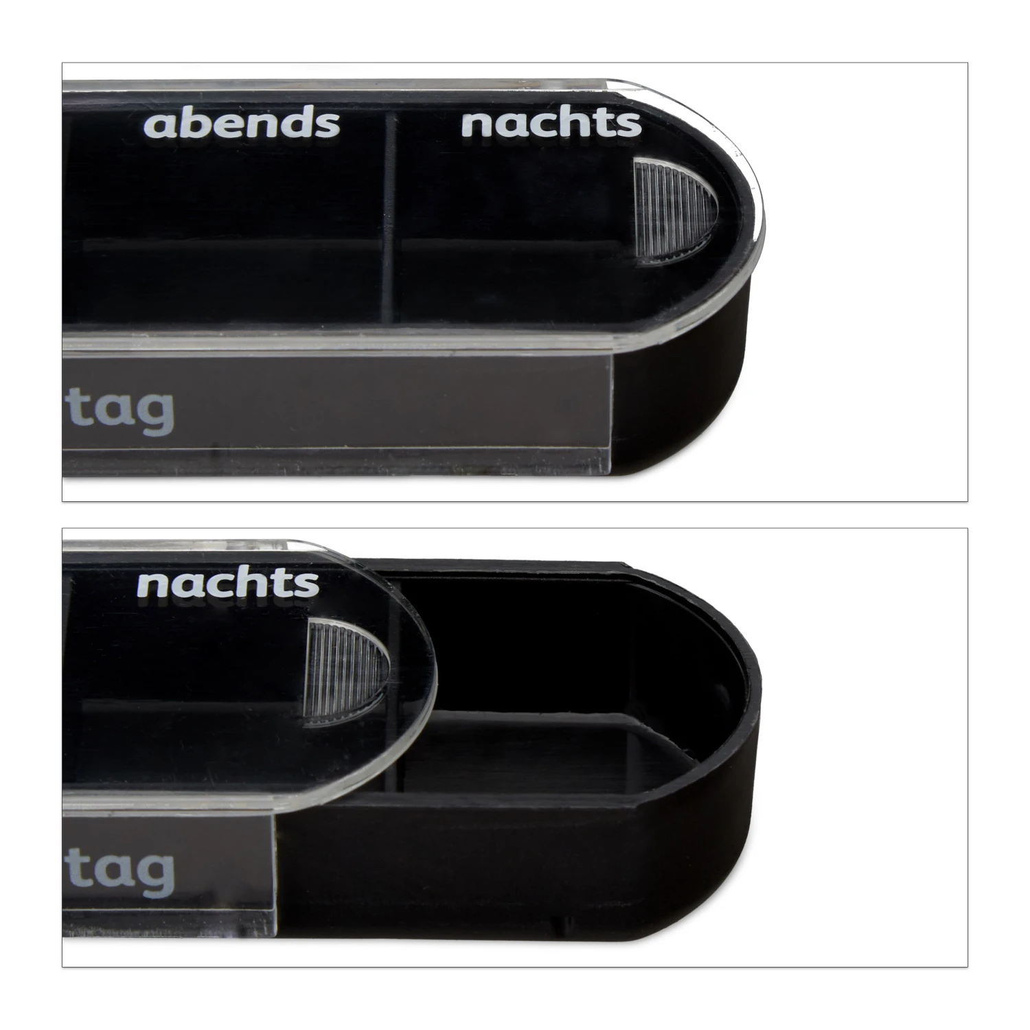 1x Pillendose In Schwarz – Bild 7