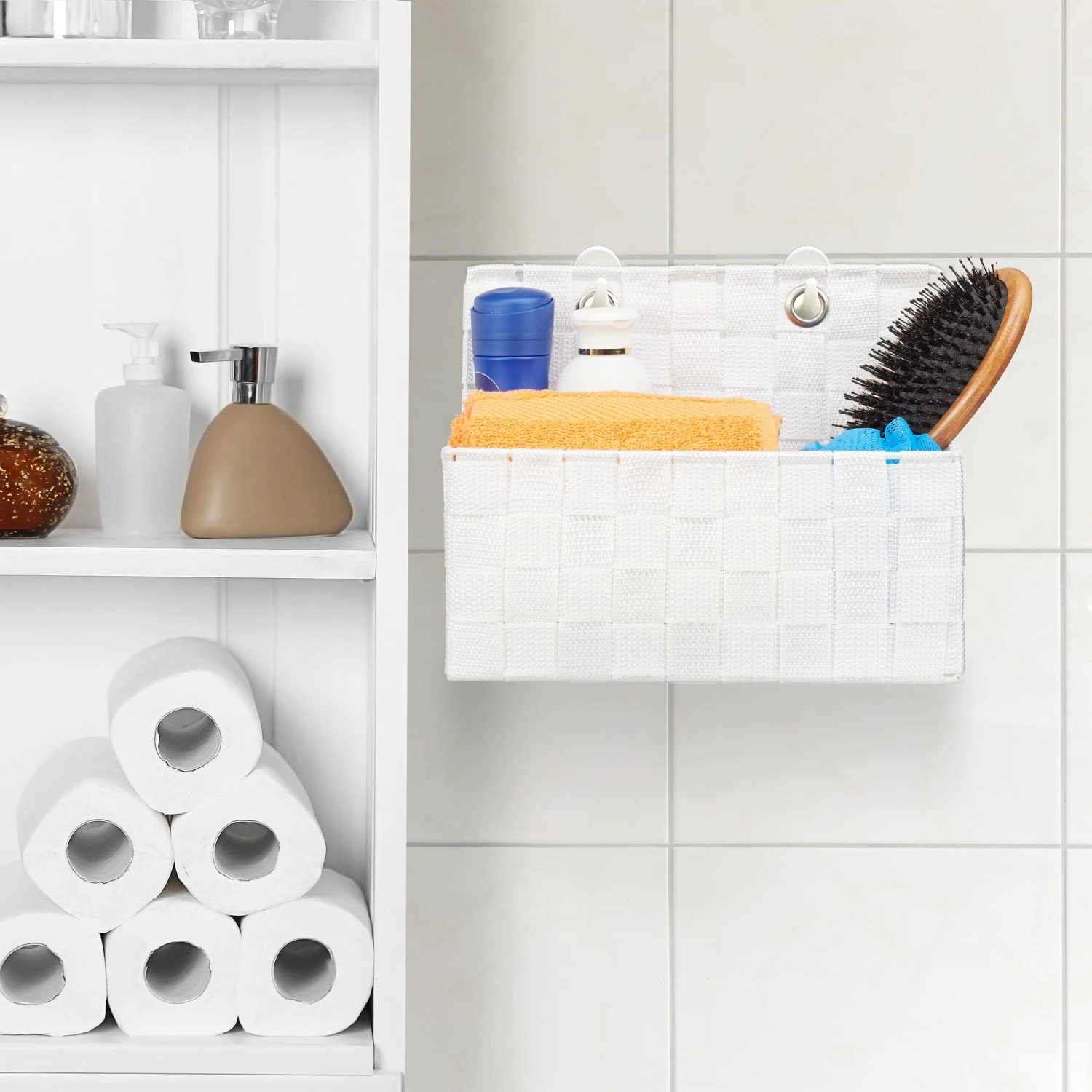 2 X Aufbewahrungskorb In Grau - (B)25x (H)20 X (T)15 Cm – Bild 5