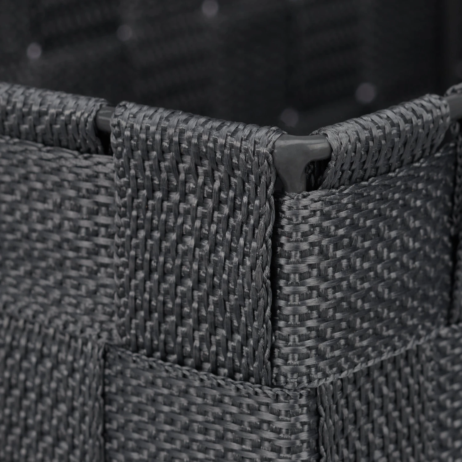 2 X Aufbewahrungskorb In Grau - (B)25x (H)20 X (T)15 Cm – Bild 7