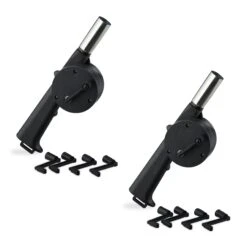 2er-Set: Grillgebläse In Schwarz