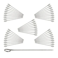 50x Rouladennadeln In Silber