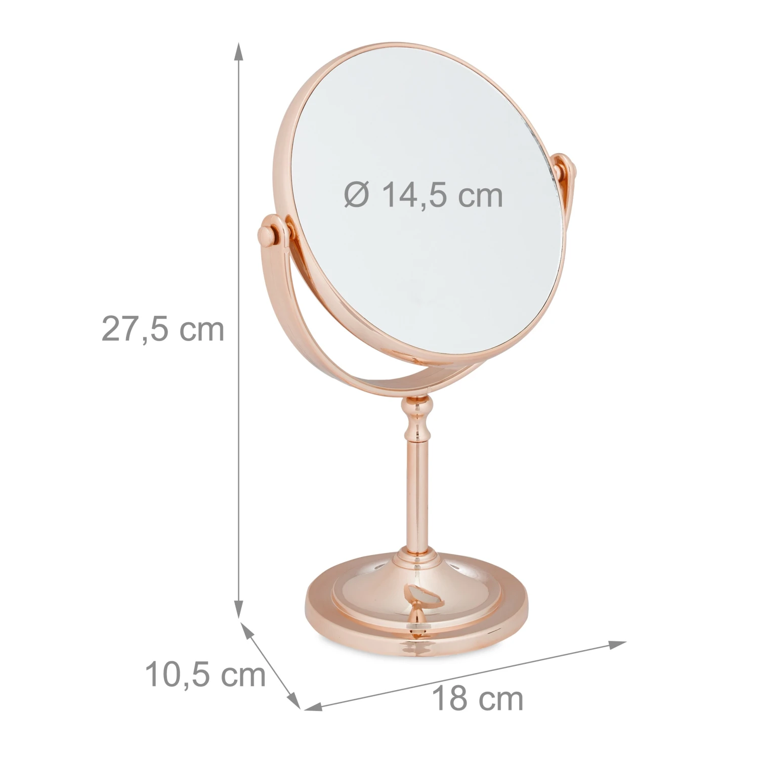 Kosmetikspiegel In Kupfer – Bild 4