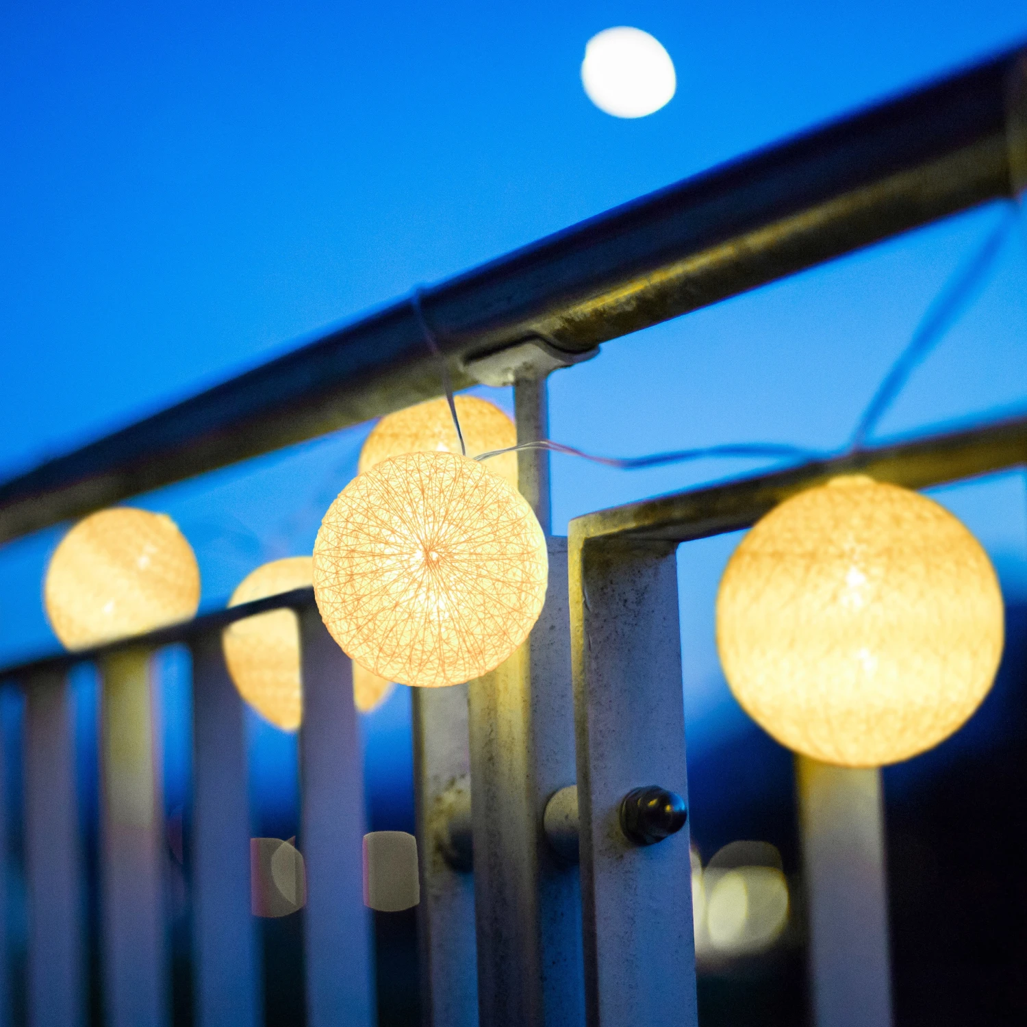 LED Lichterkette In Weiß (L)160 Cm – Bild 2