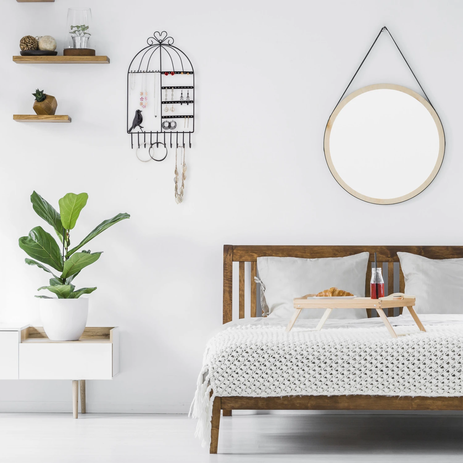 Schmuckhalter In Gold - (B)25,5x (H)44,5 X (T)4,5 Cm – Bild 5