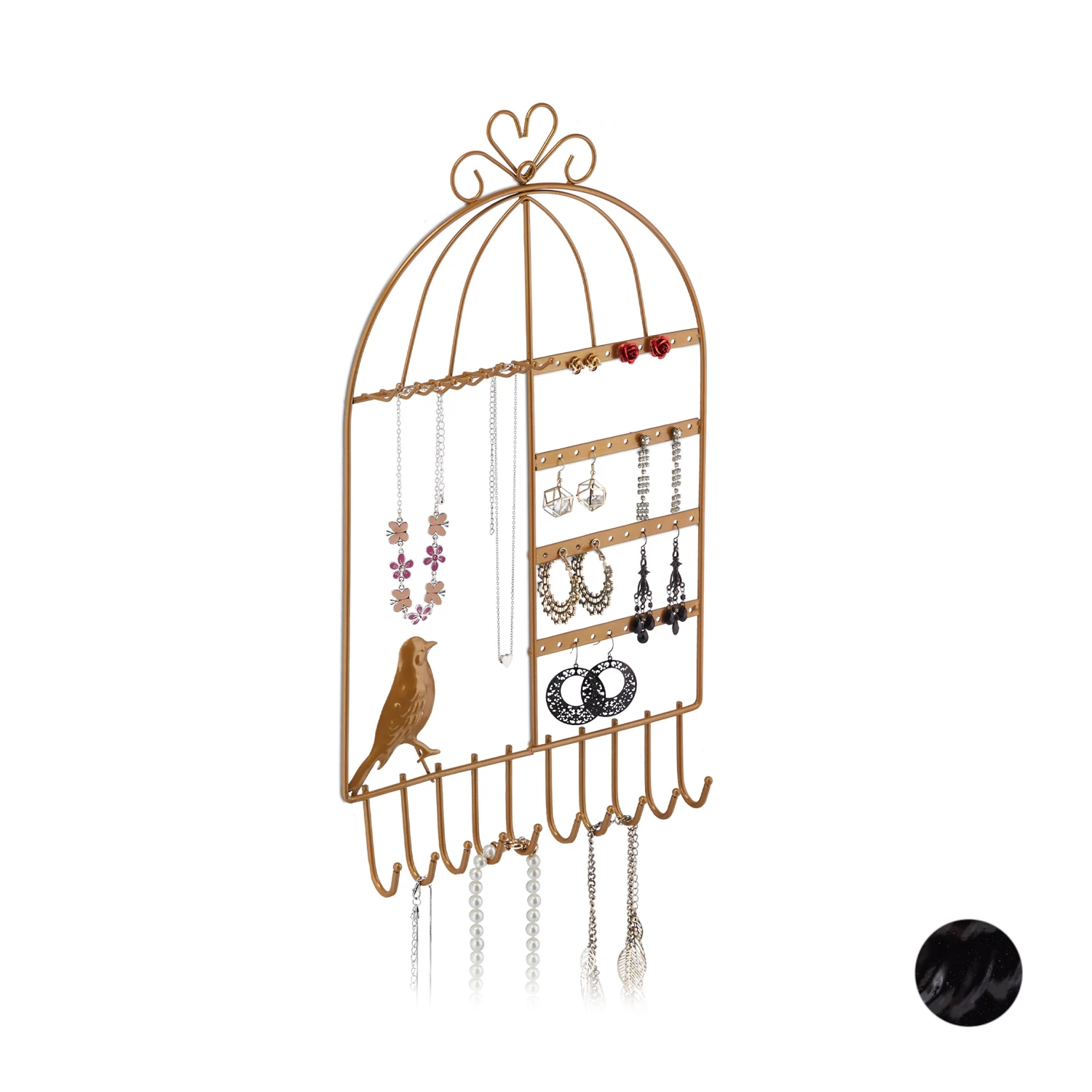 Schmuckhalter In Gold - (B)25,5x (H)44,5 X (T)4,5 Cm – Bild 8