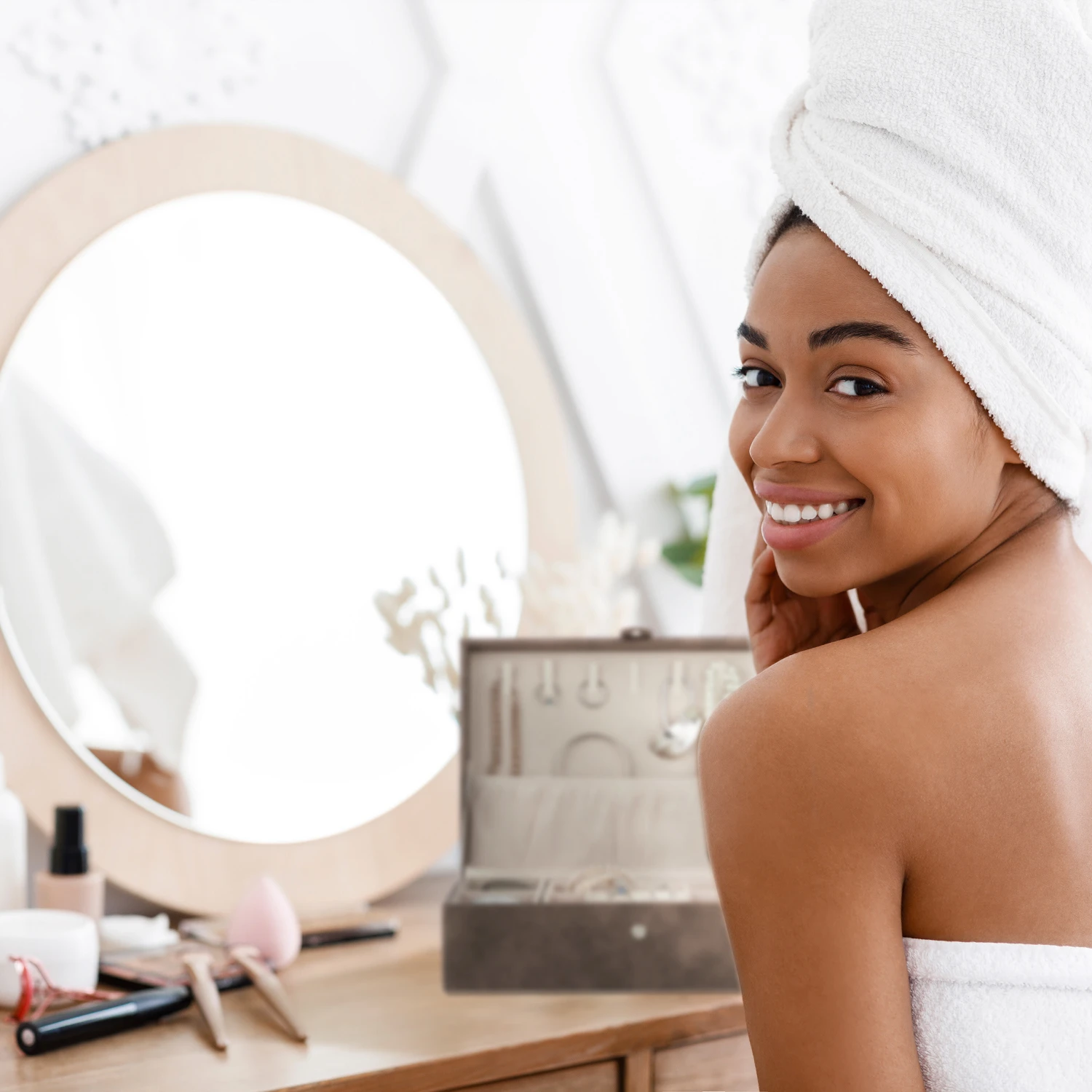 Schmuckkästchen In Grau - (B)29 X (H)10 X (T)20 Cm – Bild 3