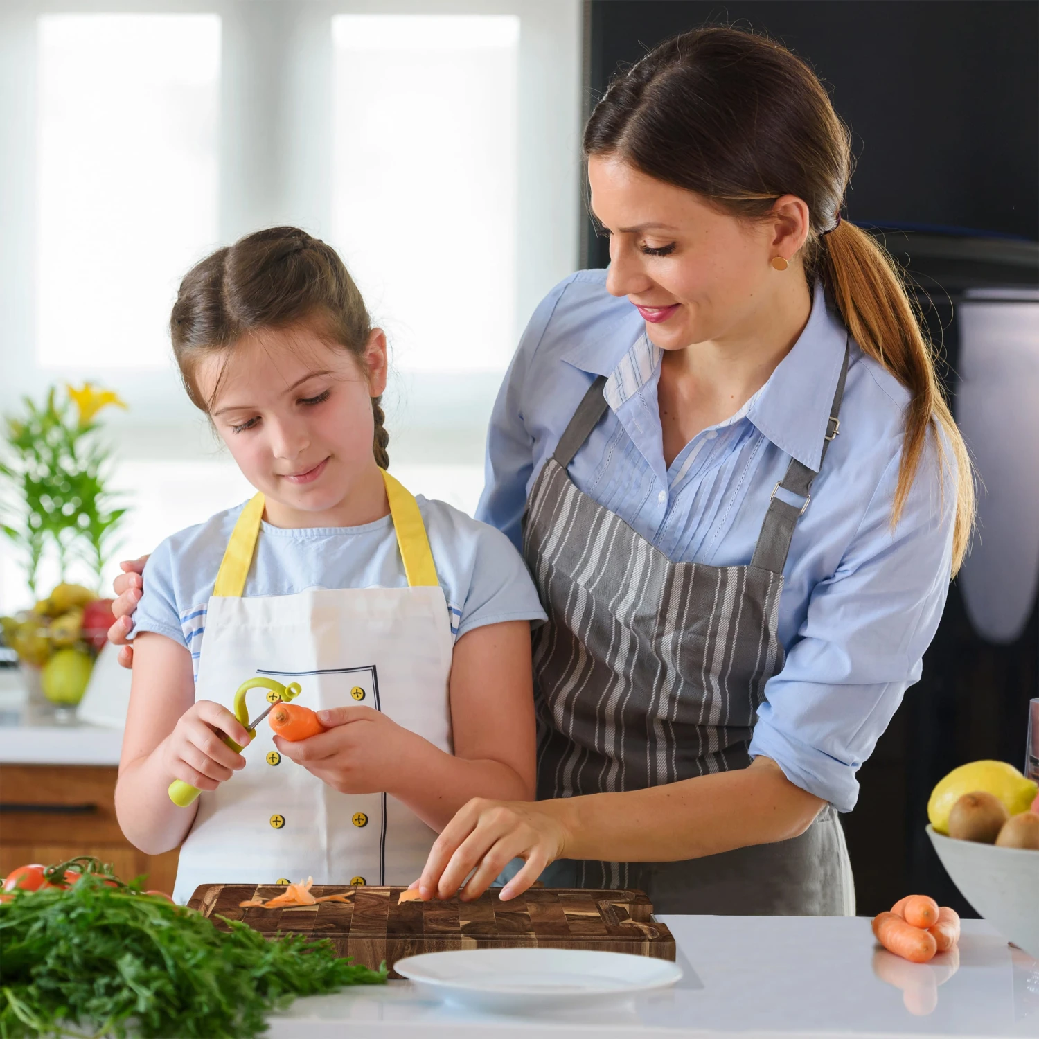 Schneidebrett "Akazie" In Braun - (B)40 X (T)25 Cm – Bild 3