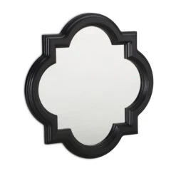 Wandspiegel In Schwarz - Ø 39,5 Cm