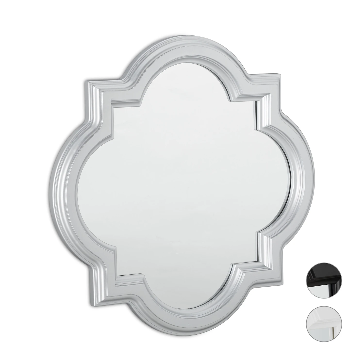 Wandspiegel In Silber - Ø 39,5 Cm – Bild 8