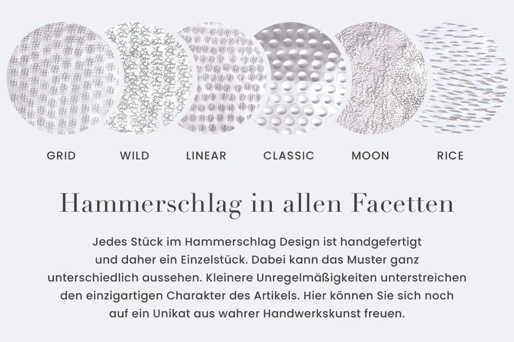 Vase ORIENTAL In Silber - 25 X 32 X 25cm – Bild 5