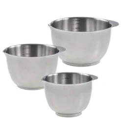 Rosti Rührschüssel Set Margrethe 3-tlg. In Silber