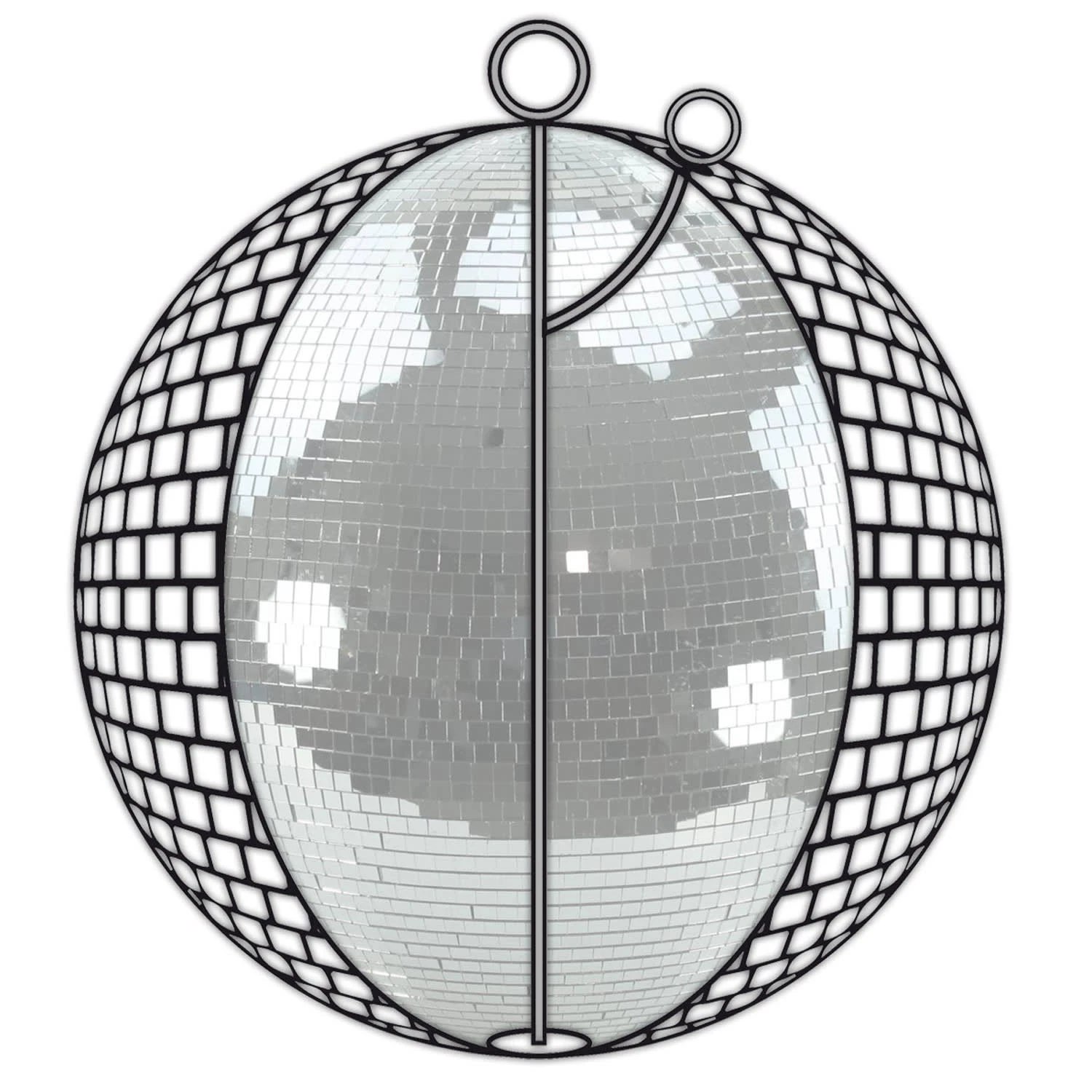 Discokugel Spiegelkugel In Gold - 50cm – Bild 2