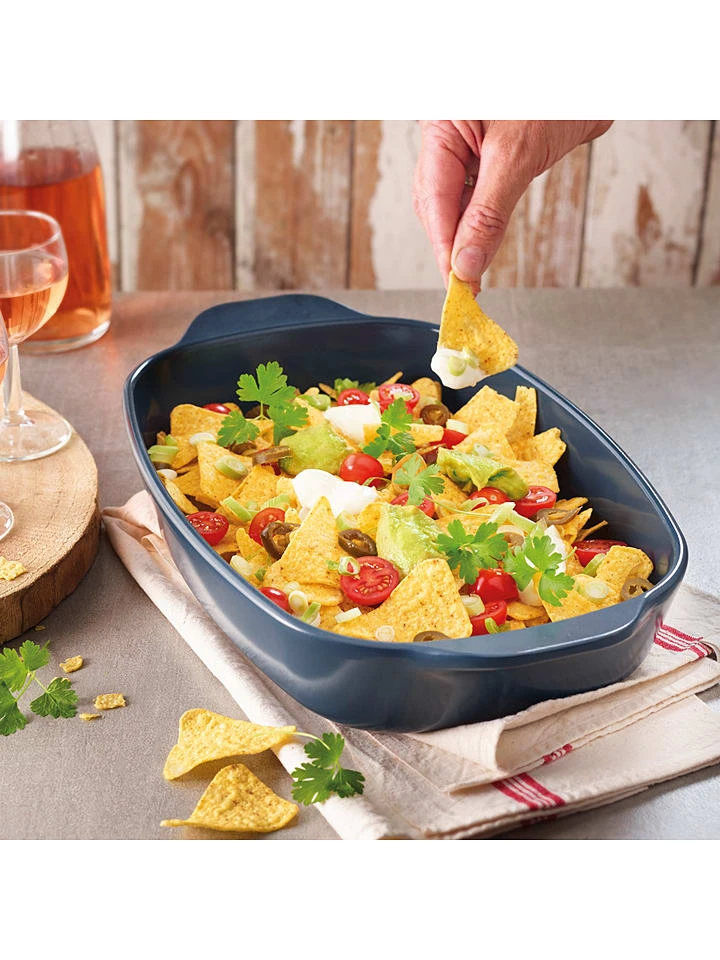 Auflaufform In Schwarz - (L)42 X (B)26 Cm – Bild 2