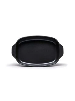 Auflaufform In Schwarz - (L)42 X (B)26 Cm