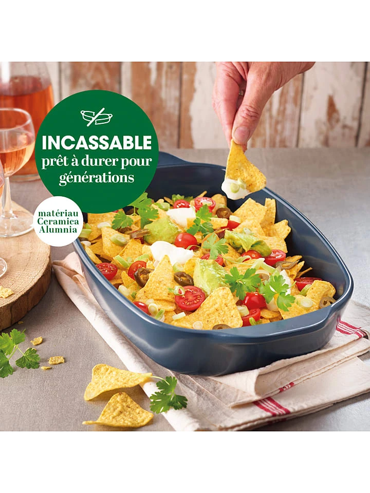 Auflaufform In Schwarz - (L)42 X (B)26 Cm – Bild 4