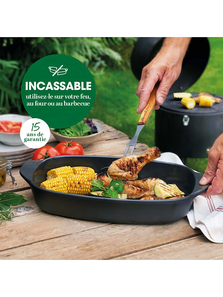 Auflaufform In Schwarz - (L)42 X (B)26 Cm – Bild 10