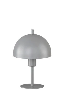 Tischleuchte Kia In Grau - (H) 22 Cm X Ø 17 Cm