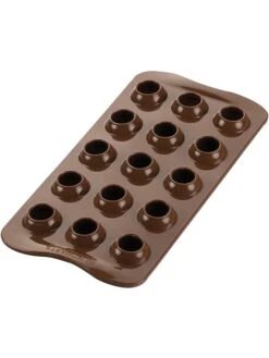 Silikomart Silikon-Pralinenform In Braun - (B)24 X (T)11,2 Cm