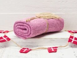 Küchentuch Organisch Rosa Meliert