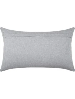 Kissen "Albertville" In Grau/ Creme - (L)50 X (B)30 Cm