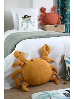 Kissen "Edouard" In Gelb - Ø 40 Cm