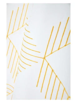 Ösenvorhang "Quadro" In Weiß - (L)260 X (B)140 Cm