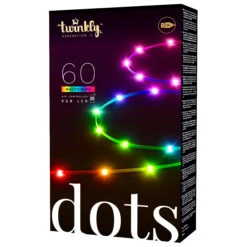 Twinkly Lichterkette DOTS 60 LED RGB In Bunt - (L) 3m