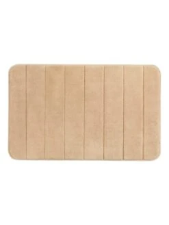 Wenko Badteppich Memory Foam Stripes, Sand In Sand