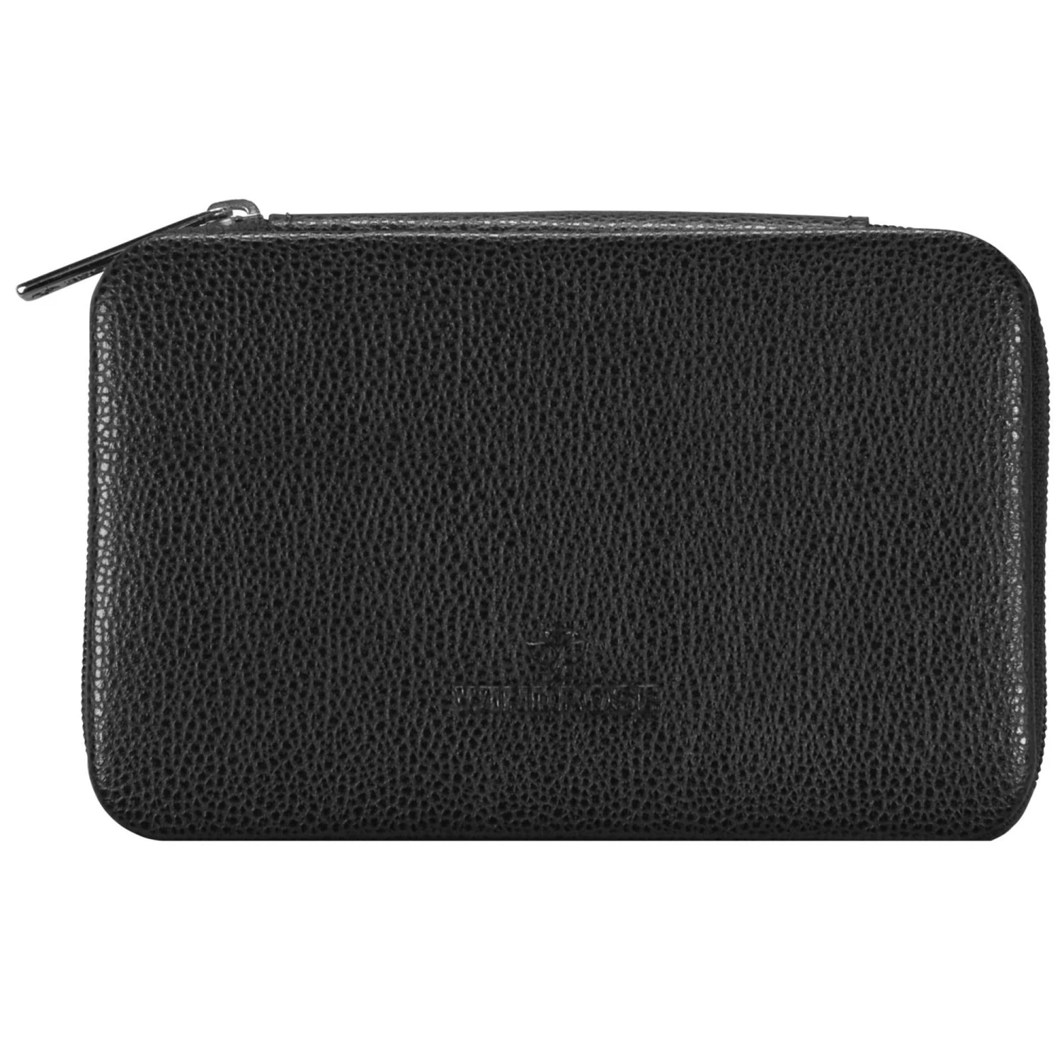 Beluga Schmuckbox 14,5 Cm Leder In Schwarz