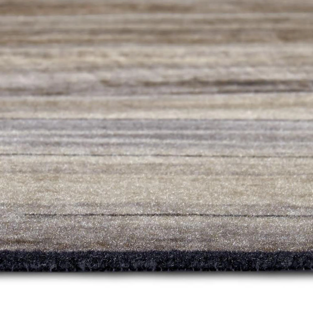 Waschbarer Küchenläufer Kitchen Holzoptik Braun Taupe – Bild 4