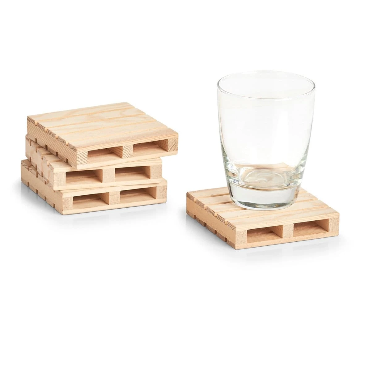 Glasuntersetzer In Braun – Bild 3